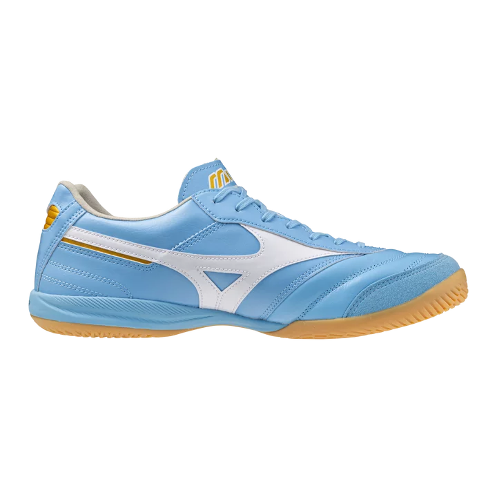 MIZUNO MORELIA SALA ELITE IN CELESTE-WHITE