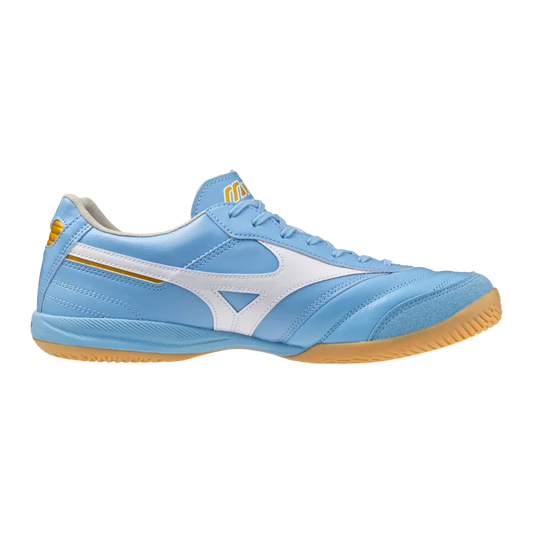 MIZUNO MORELIA SALA ELITE IN CELESTE-WHITE
