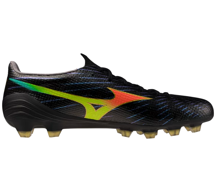 Mizuno Alpha 3 Pro FG Black Lava Orange