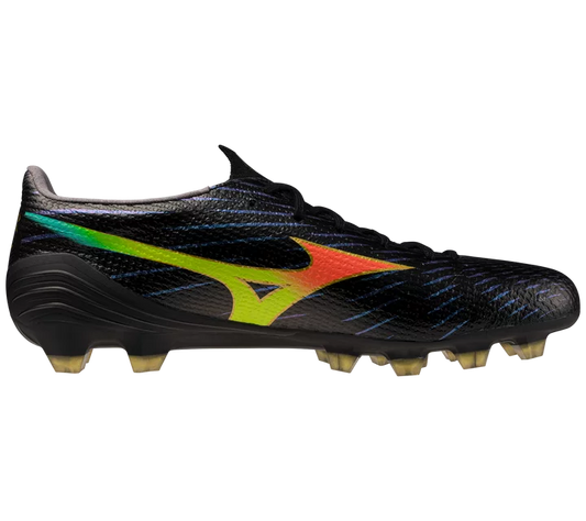 Mizuno Alpha 3 Pro FG Black Lava Orange