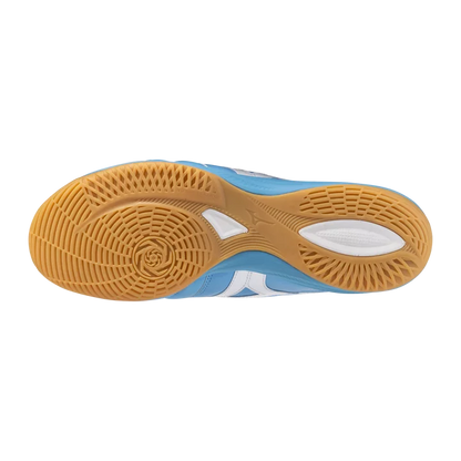 MIZUNO MORELIA SALA ELITE IN CELESTE-WHITE