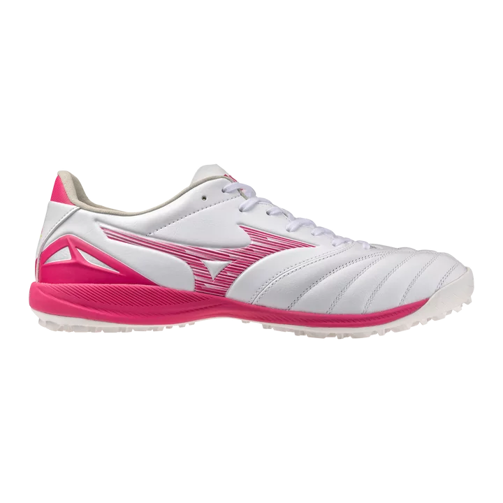 MIZUNO MORELIA NEO IV Pro AS Turf  - White/Pink Tetra