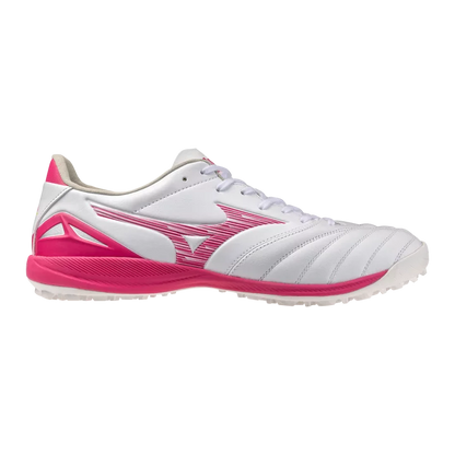 MIZUNO MORELIA NEO IV Pro AS Turf  - White/Pink Tetra