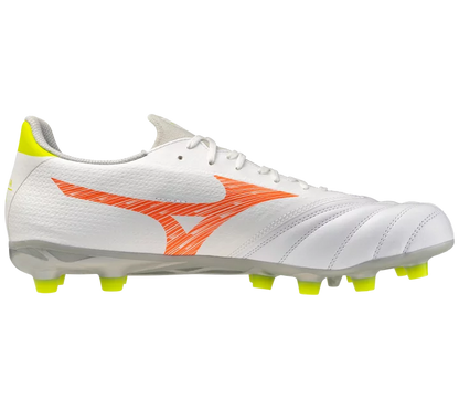 Mizuno Morelia Neo V Beta Select - White/Lava Orange