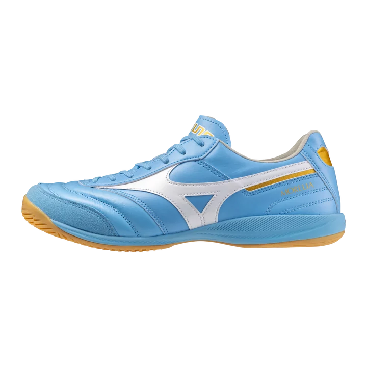 MIZUNO MORELIA SALA ELITE IN CELESTE-WHITE