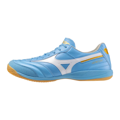 MIZUNO MORELIA SALA ELITE IN CELESTE-WHITE