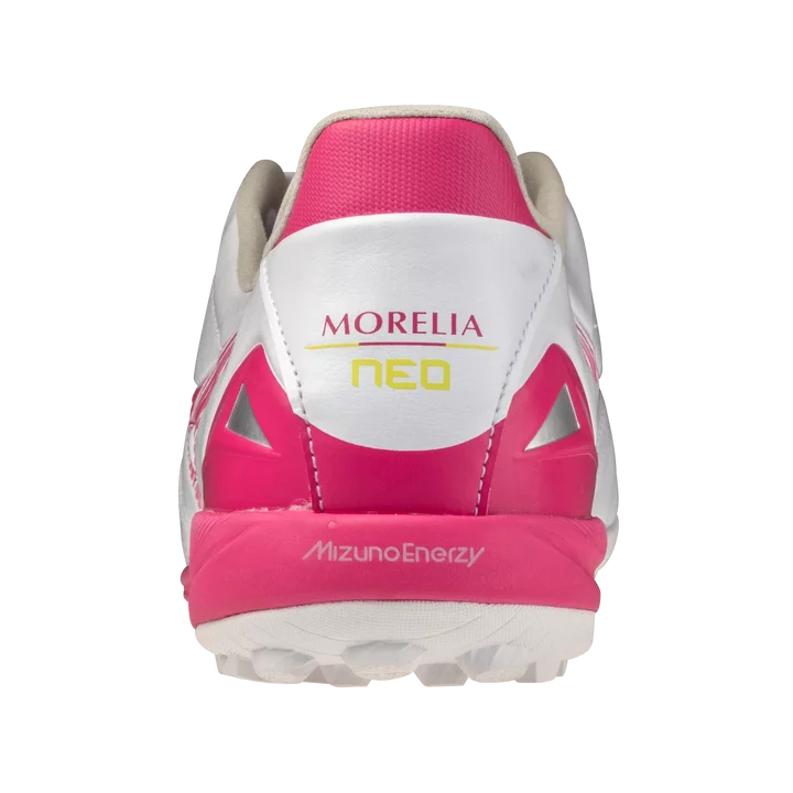 Mizuno Morelia Neo IV Pro AS Turf White Pink Tetra