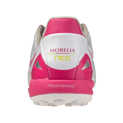 Mizuno Morelia Neo IV Pro AS Turf White Pink Tetra