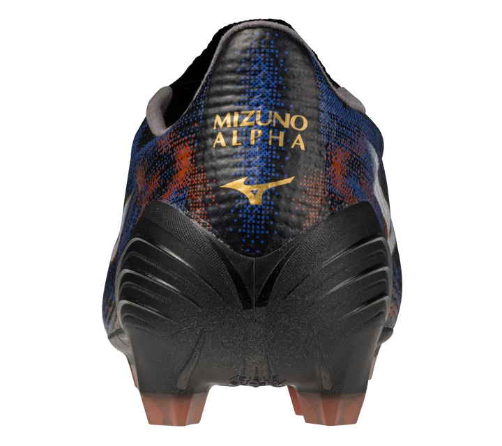 MIZUNO ALPHA 3 JAPAN MADE IN JAPAN FM SOCCER CLEATS (Black/Ancient Water)