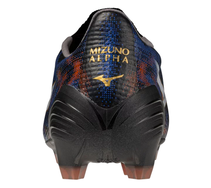 MIZUNO ALPHA 3 JAPAN MADE IN JAPAN FM SOCCER CLEATS (Black/Ancient Water)